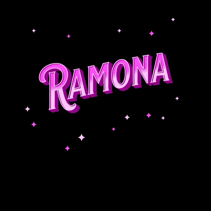 Nom Ramona personnalisé