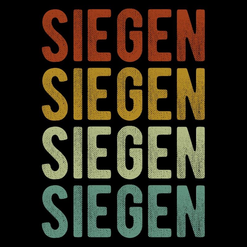 Siegen Stadt Retro Vintage