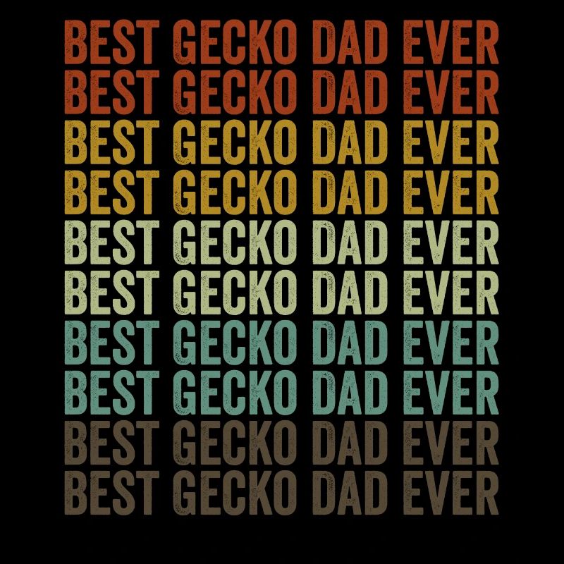 Bester Gecko-Vater aller Zeiten Eidechsen-Vater Ge