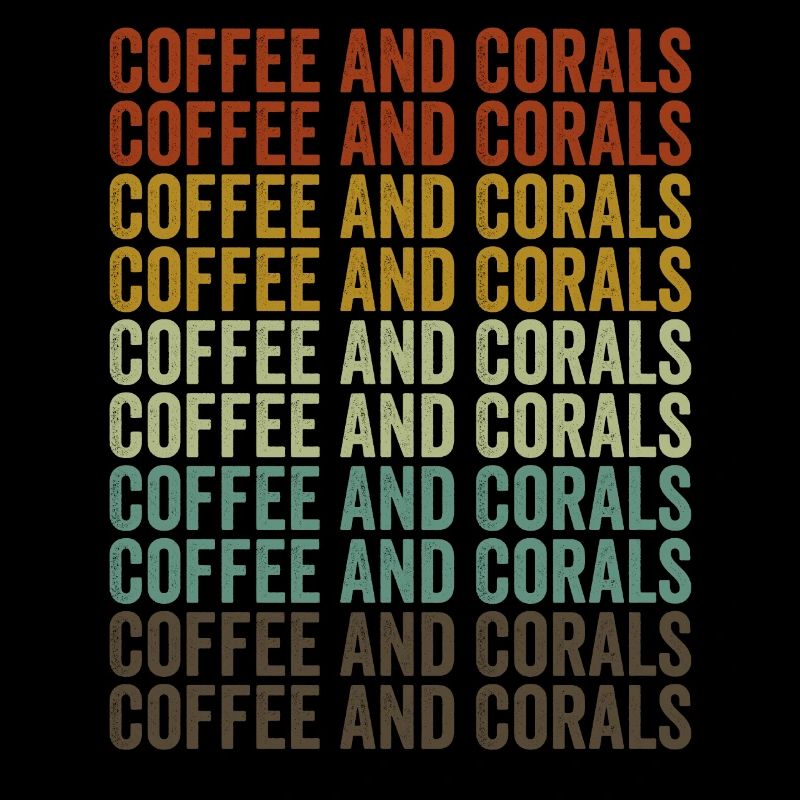 Café et récif corallien Aquarium de corail