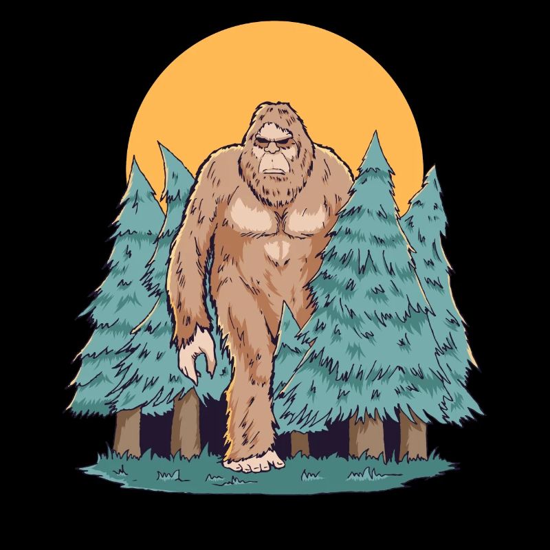 Cryptidcore Esthétique Sasquatch Bigfoot