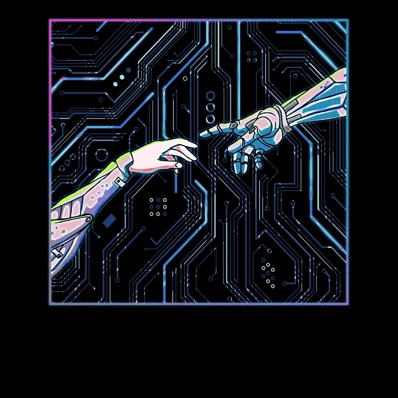 Cyber Esthétique Cyborg Création D’Adam