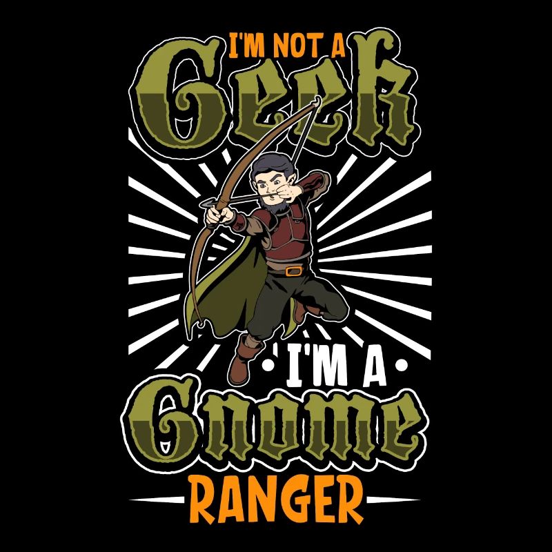 No geek - D20 RPG Character - Ranger