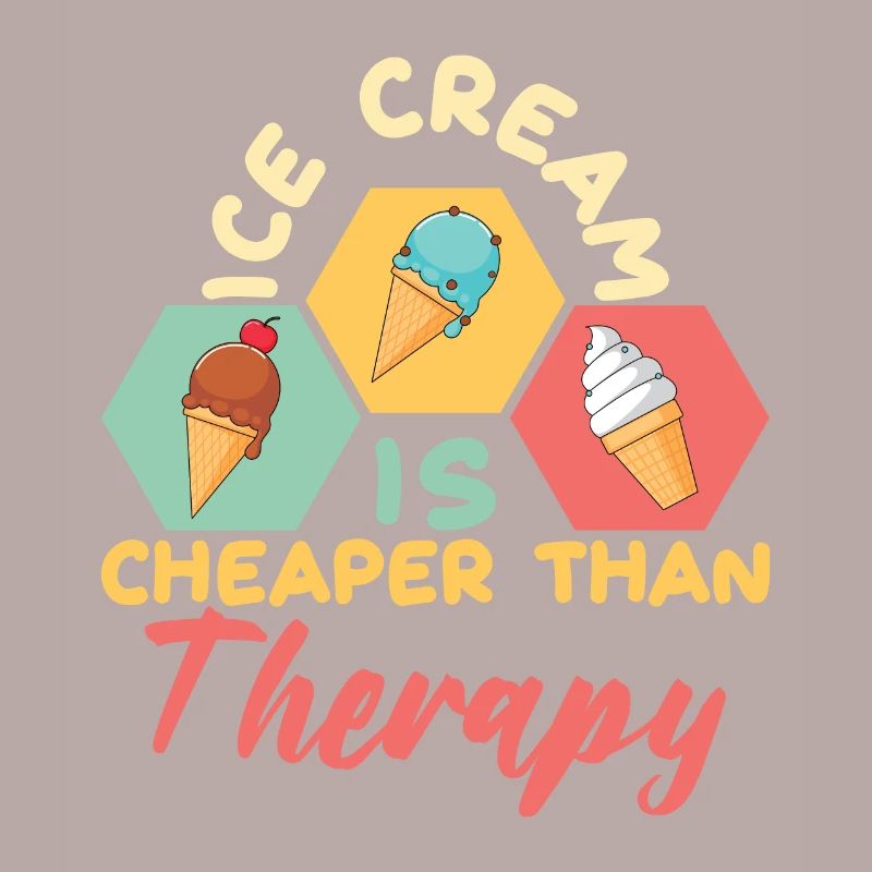Ice Cream Cheaper Therapy Eiscreme Eis