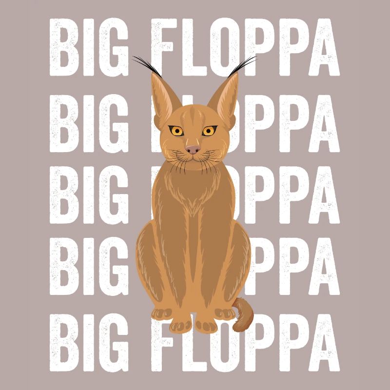 Big Floppa Caracal Cat Meme