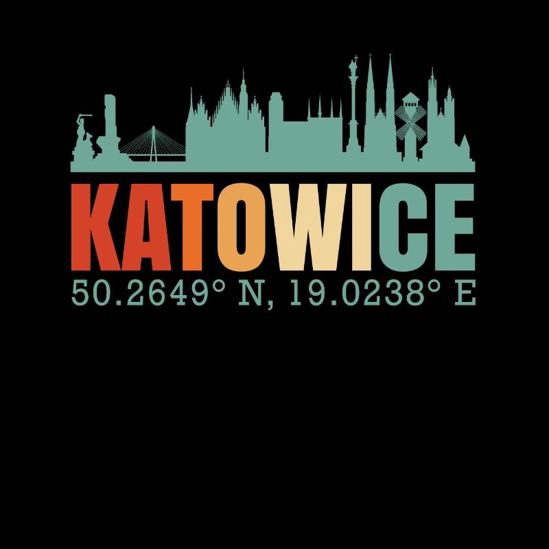 Pologne Katowice Skyline