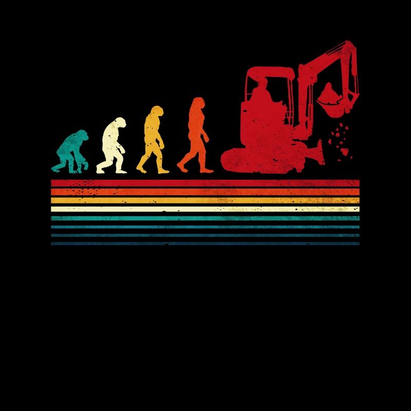 Baggerfahrer Bediener von schwerem Gerät