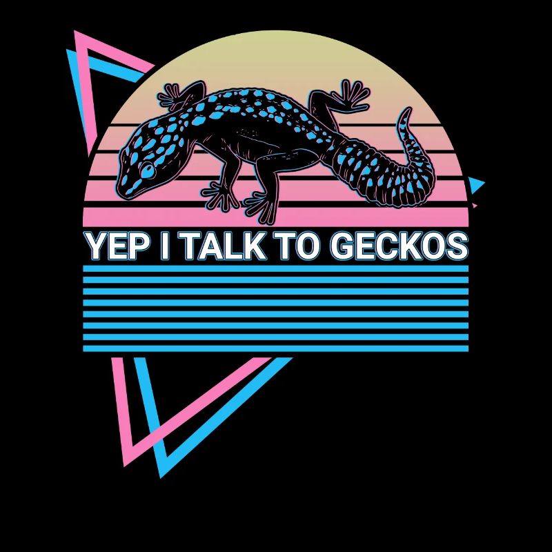 Gecko léopard Rétro
