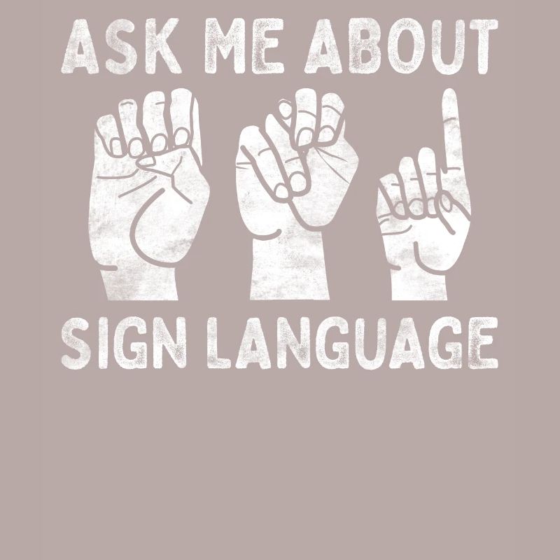 Deaf Pride ASL Gebärdensprache