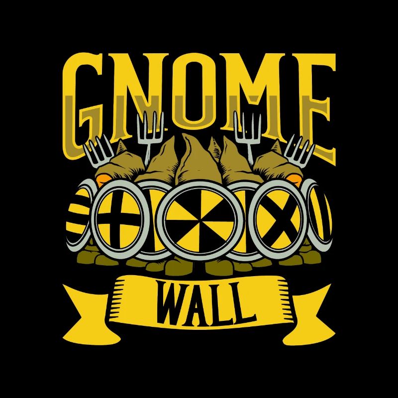 Gnom Schildwall - Gartenzwerg