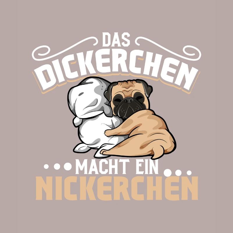 Mops - Das Dickerchen macht ein Nickerchen