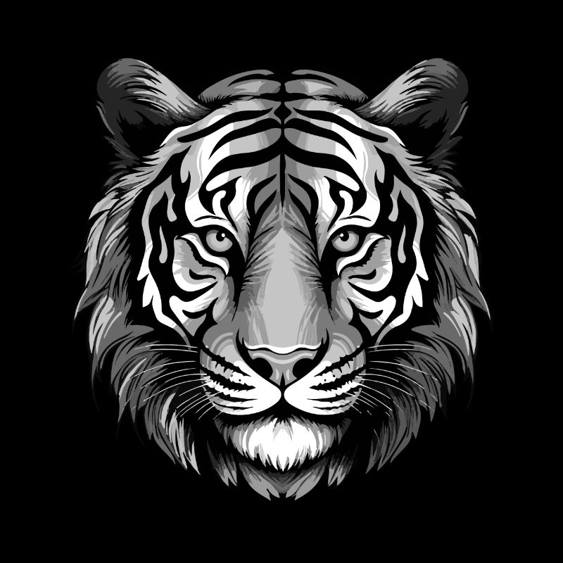 Portrait de tigre