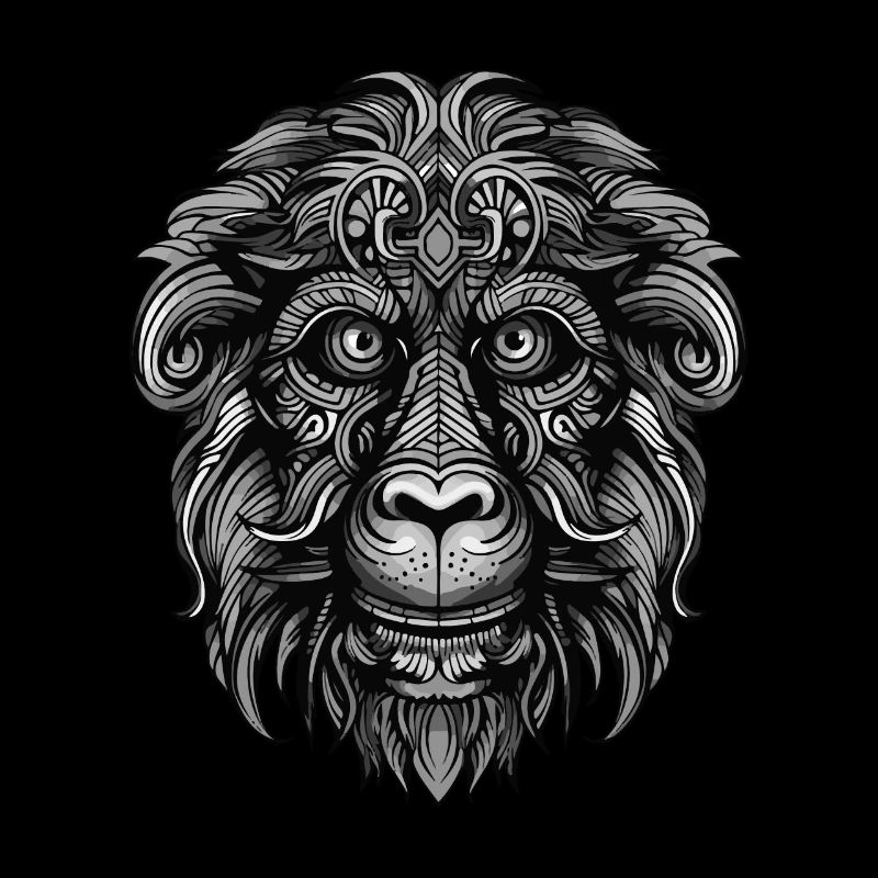 Portrait de singe