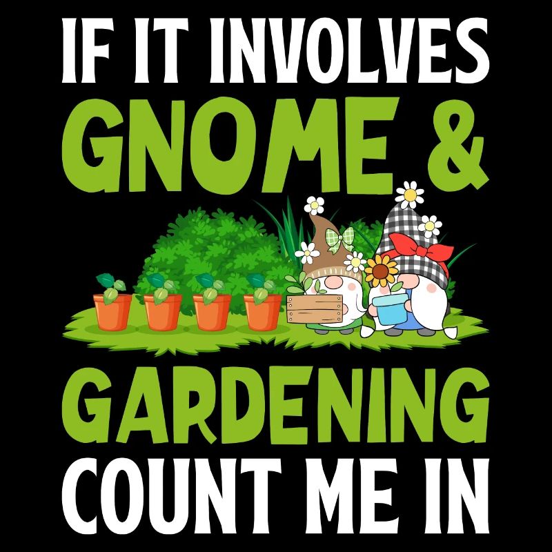 Funny dwarf garden