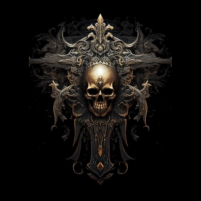 Gothic Cross Goths Design Victorian