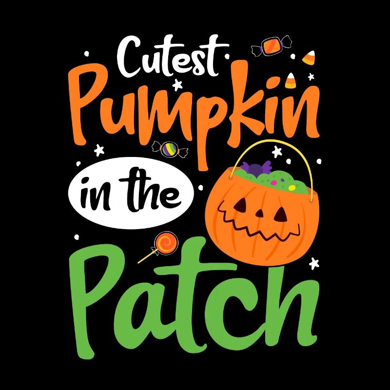 Cutest Pumpkin In The Patch Halloween Kids
