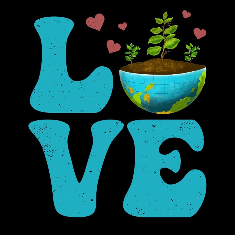 Environmentalist Earth Day Recycling LOVE