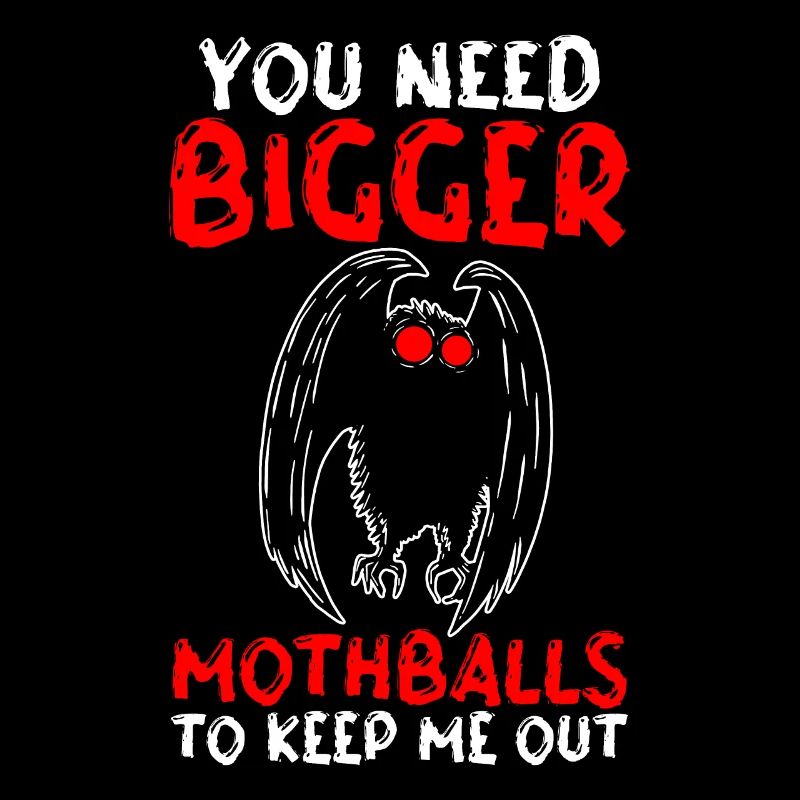 Drôle de Mothman Cryptid Cryptozoologie