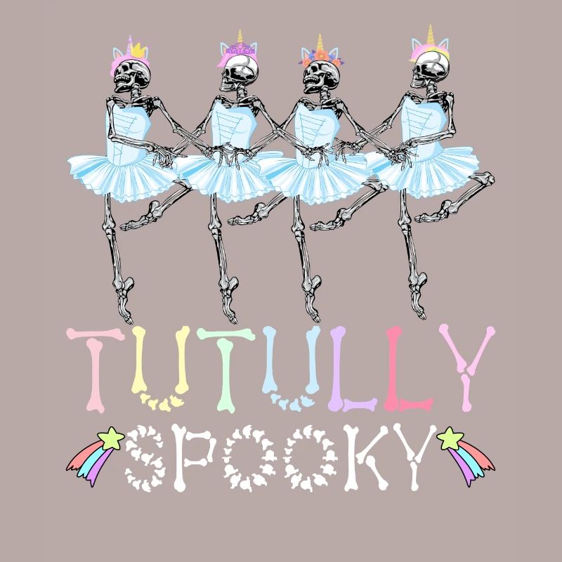 Halloween Skeleton Ballet Dance Ballerina
