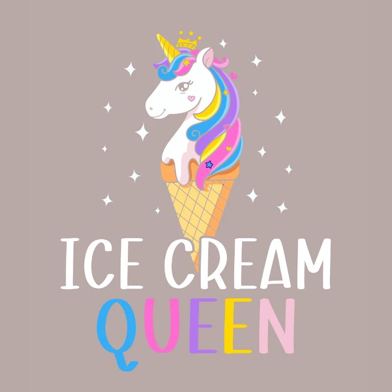 Eiscreme-Mädchen Weibliche Eiscreme-Liebhaberin