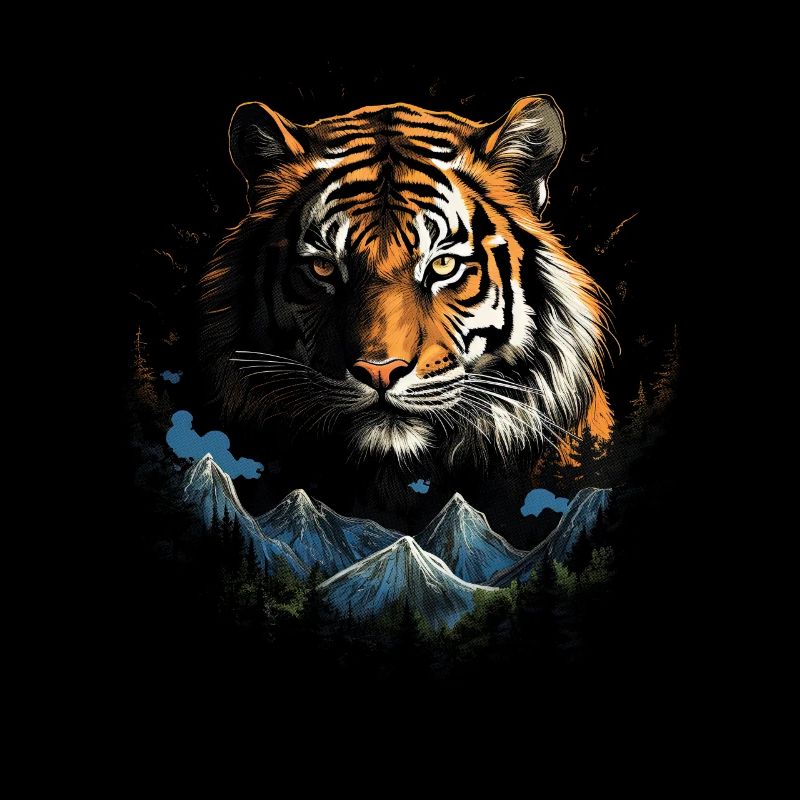 Tiger, Nature, Animals