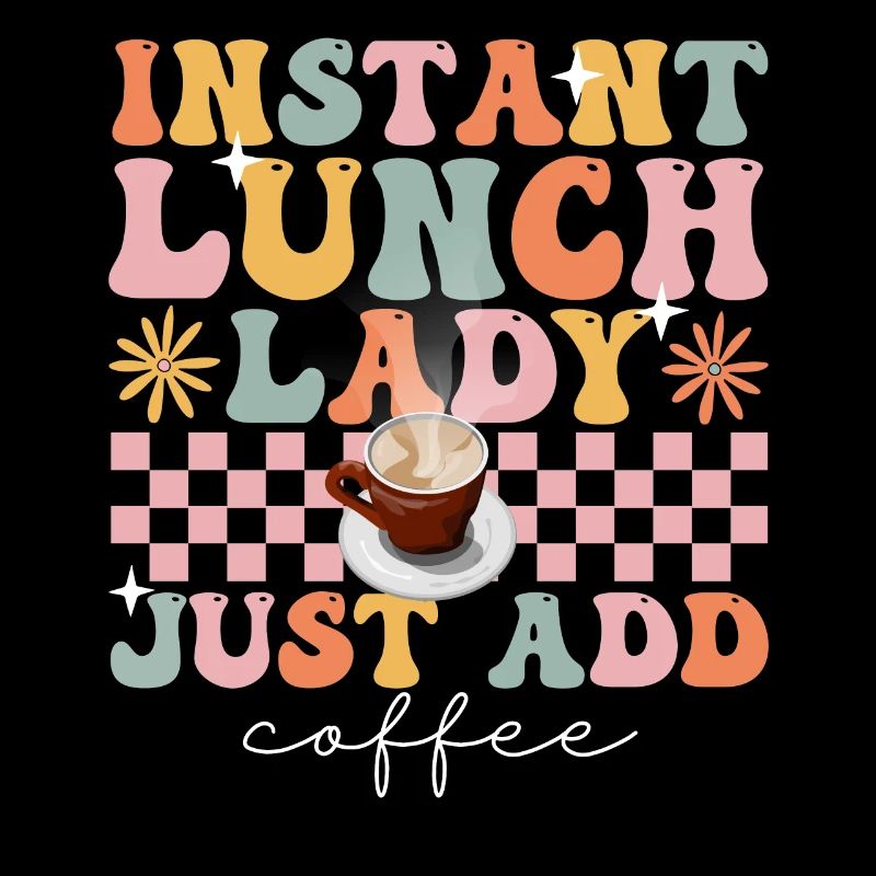 Groovy Cafeteria-Arbeiter