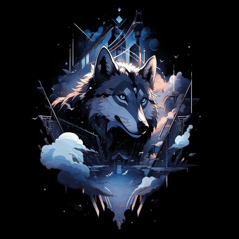 Wolf Digital Artwork Animal