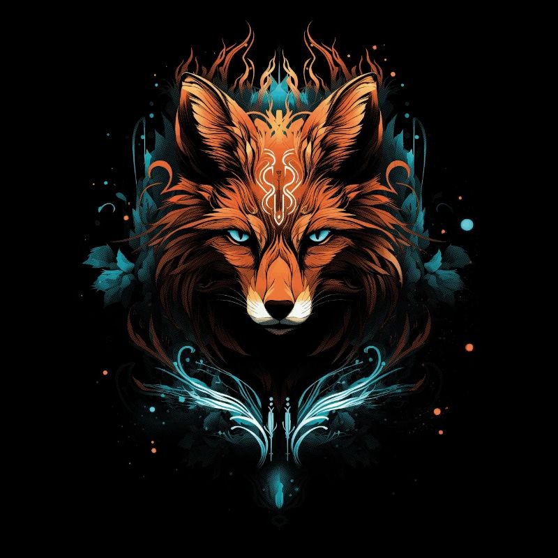 Fox Foxes Fantasy Illustration