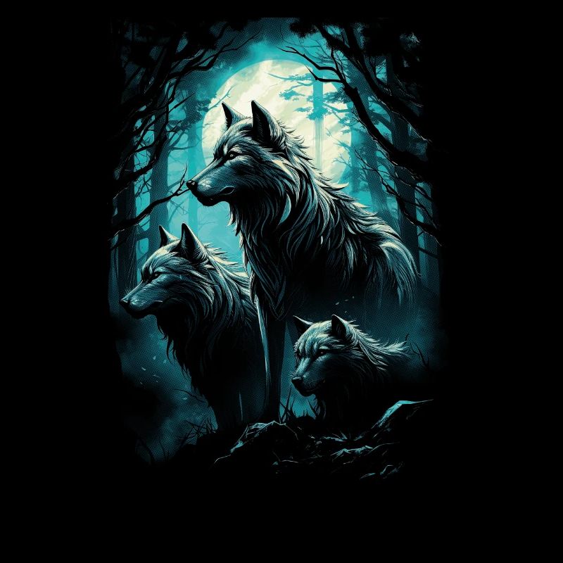 Fantasy Wolf Magic Pack Mystérieux