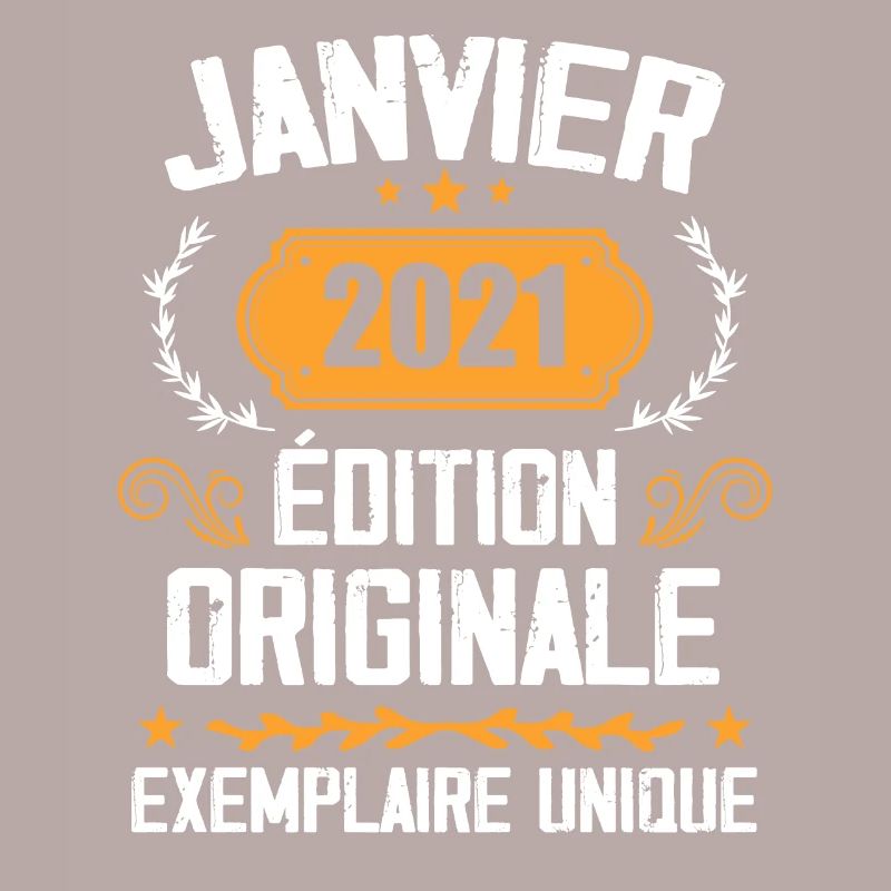 Jubiläums-Vintage-Geschenk Januar 2021 - 2021
