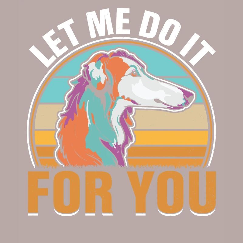 Retro Borzoi Dog Meme