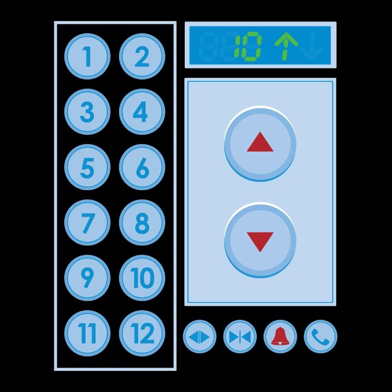 Elevator Elevator Elevator Buttons Elevator