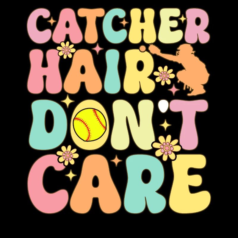 Softball Catcher Softball Player