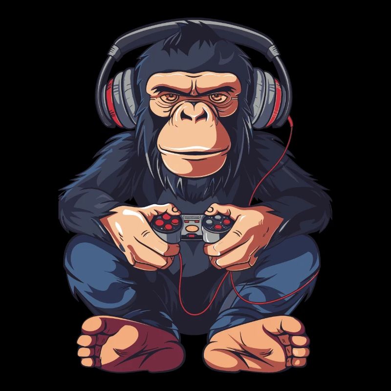 Jeu vidéo Chimpanzé