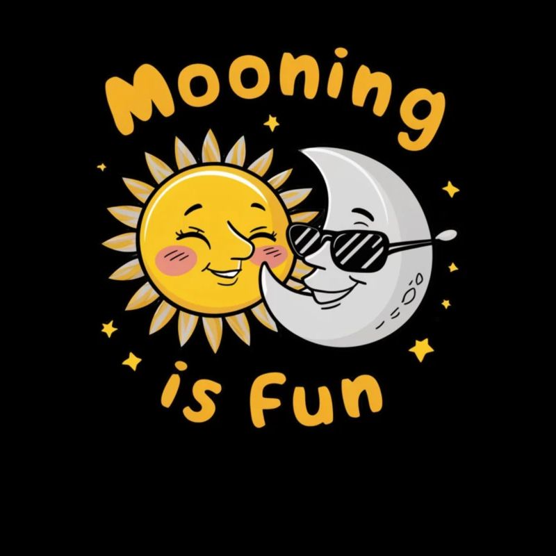 Solar Eclipse Funny Mooning The Sun Is Fun