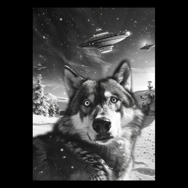 Ufo Selfie Wolf