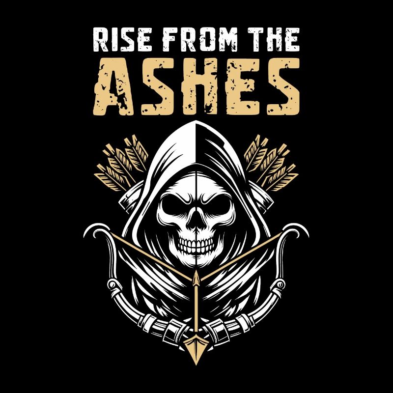 Archery Archery Archer Skull