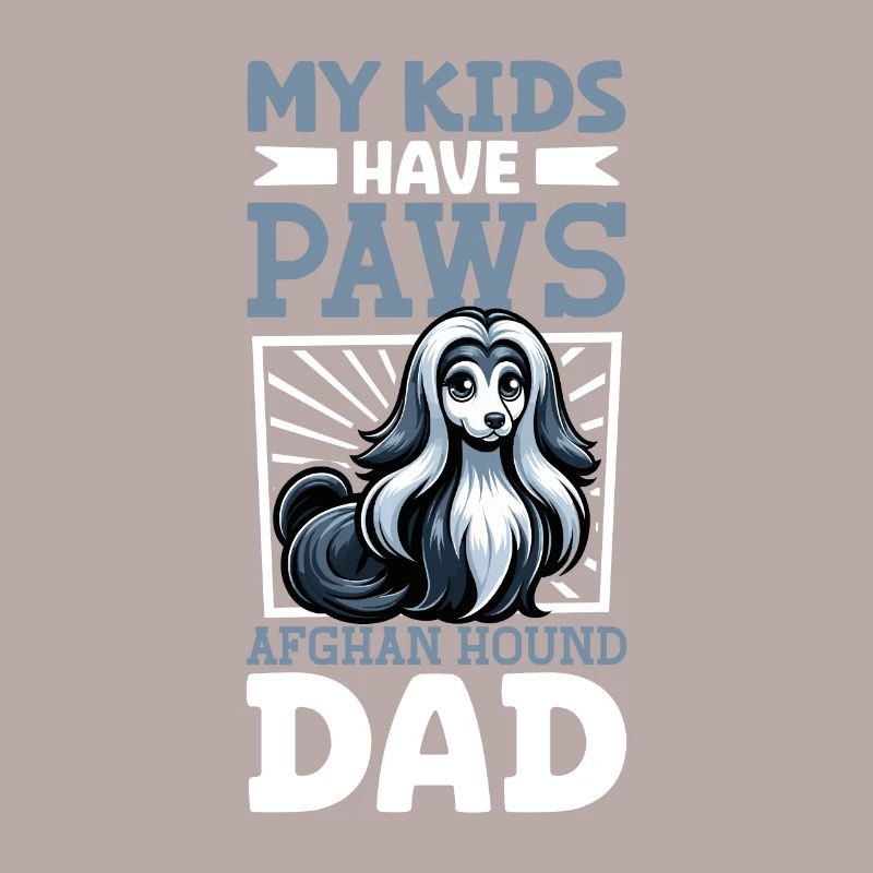 Afghan Hound Dad