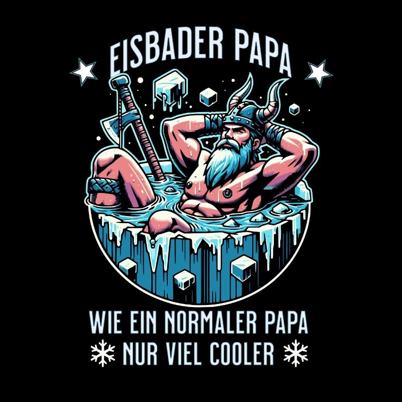 Der Eisbader Papa – Eisbaden im ewigen Eis