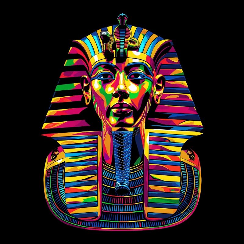 Le roi pharaon Tut Popart