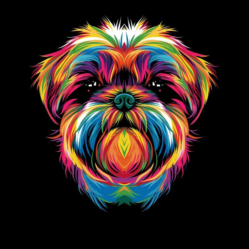 Shih Tzu Chien Popart