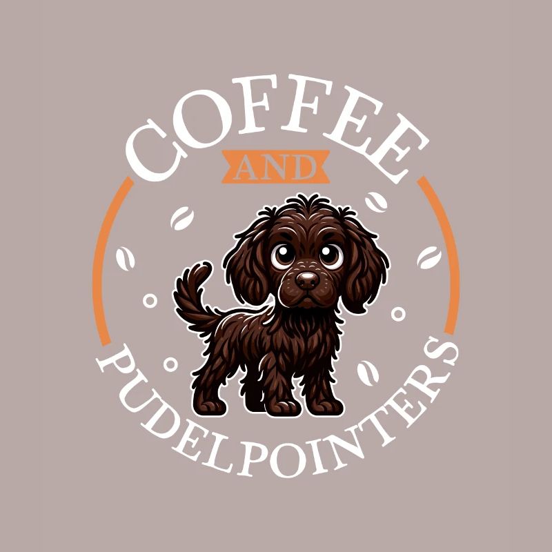 Coffee and poodle pointer