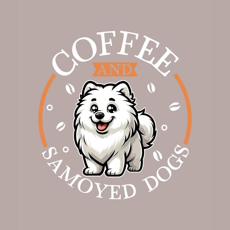 Kaffee und Samojede