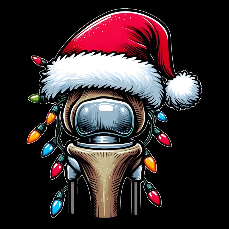Knee Joint Replacement Bionic Surgery Christmas Fever