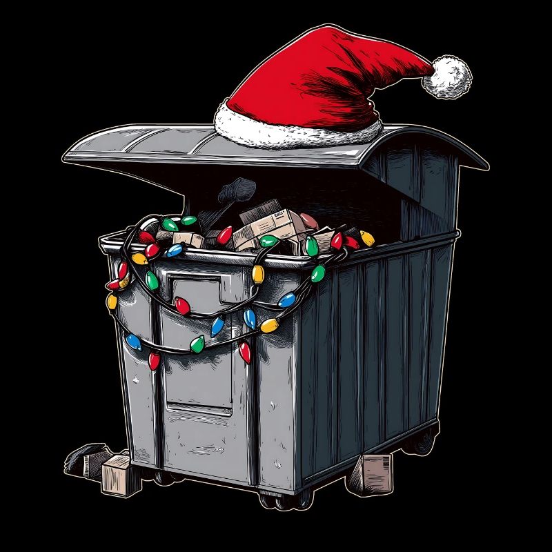 Dumpster Diving Mülltaucher Trash Picker