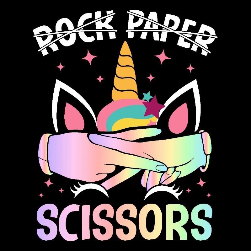 Funny Lesbian Pride LGBTQ Rock Paper Scissors