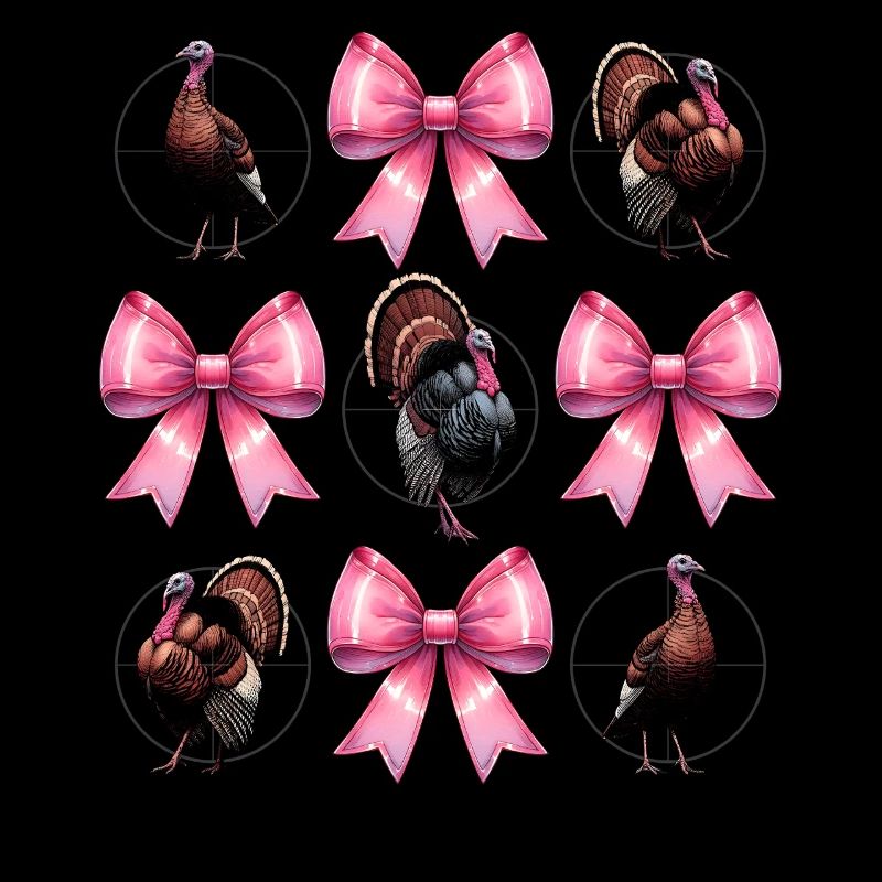 Coquette Bow Turkey Hunting Hunter Pink