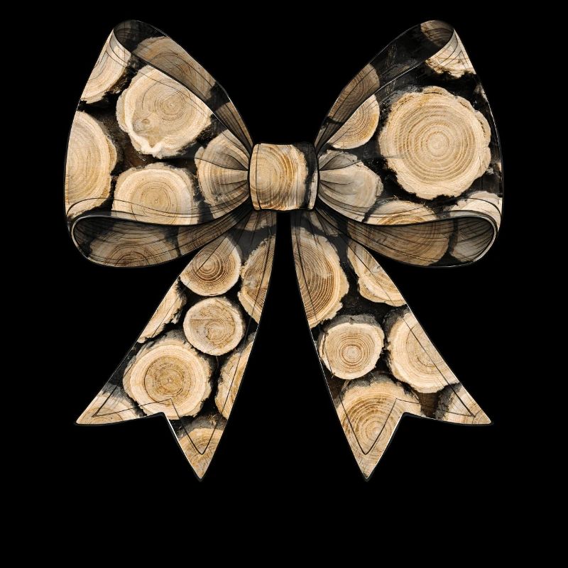 Coquette Bogen Holzarbeiter Logger Mütter Tag Rosa