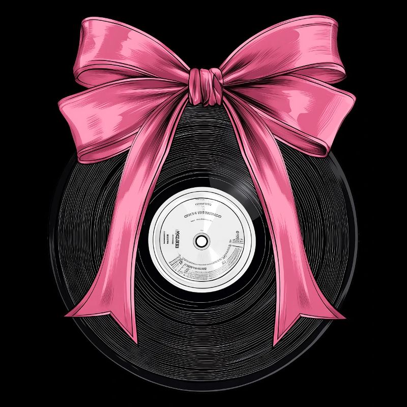 Tourne-disque vinyle Coquette Bow