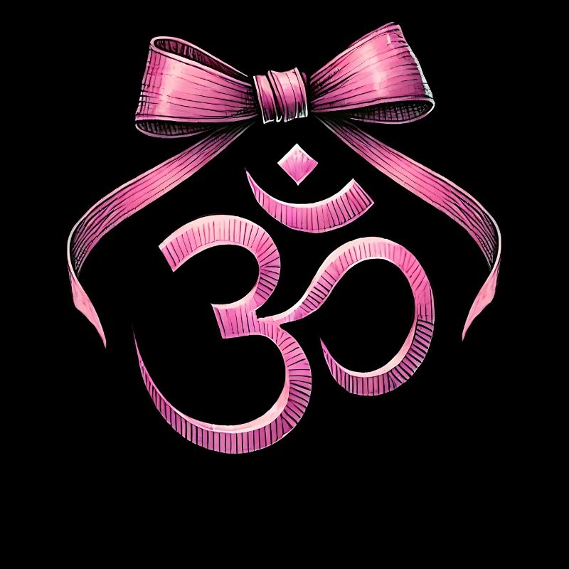 Coquette Bogen Om Symbol Rosa Meditation